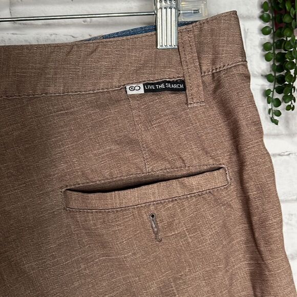 Rip curl Boardwalk Brown Swim Trunks Bathing Suit Shorts Size 30 - Picture 5 of 6